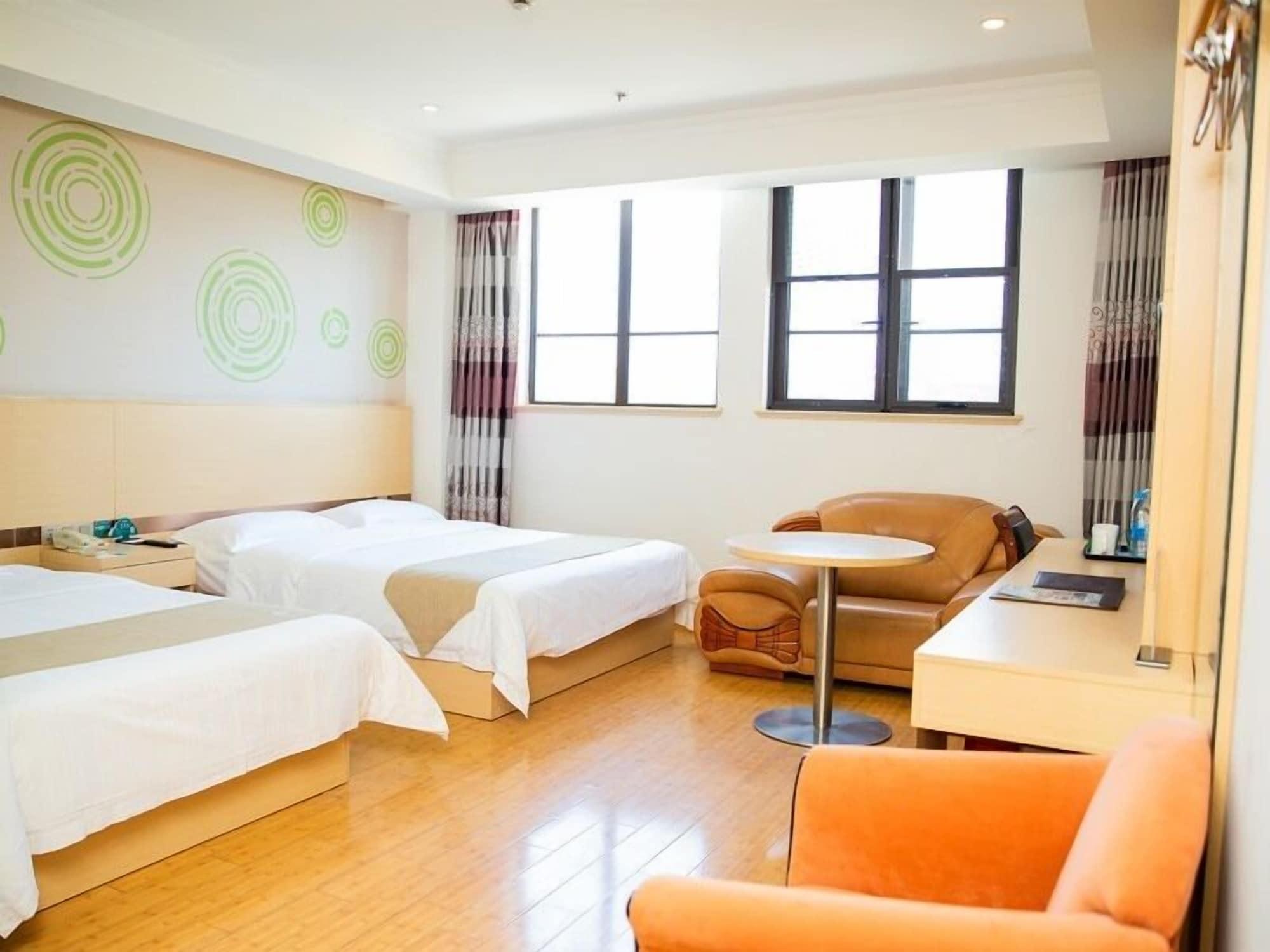 Greentree Inn Shanghai Pudong New District Shenmei East Road Express Hotel Kültér fotó