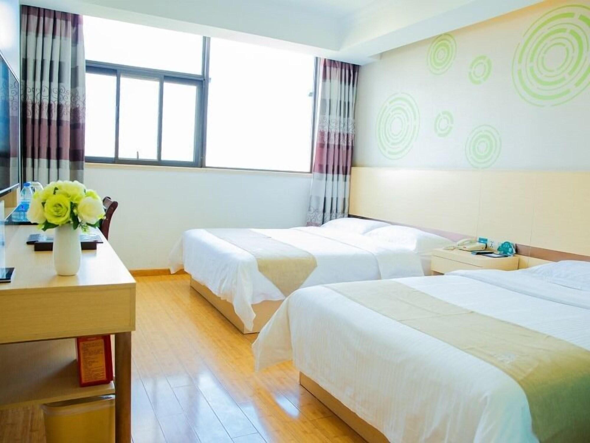 Greentree Inn Shanghai Pudong New District Shenmei East Road Express Hotel Kültér fotó