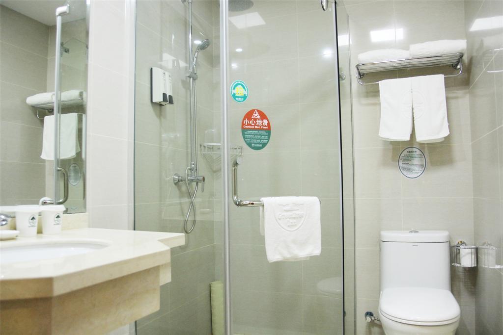 Greentree Inn Shanghai Pudong New District Shenmei East Road Express Hotel Kültér fotó