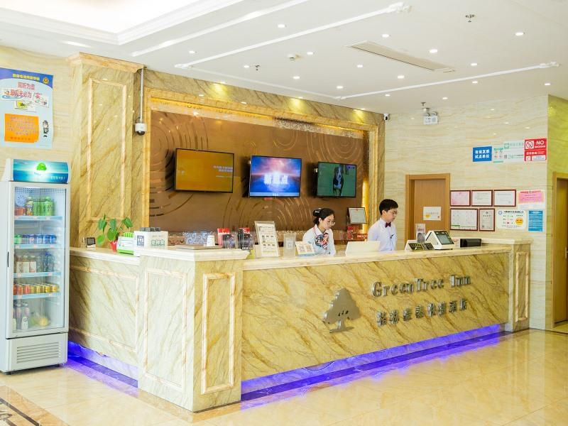 Greentree Inn Shanghai Pudong New District Shenmei East Road Express Hotel Kültér fotó
